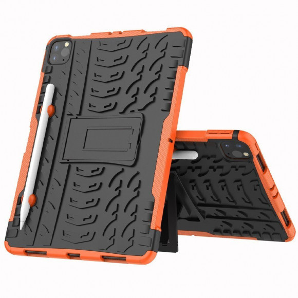 Чехол Hybrid Armor для iPad Pro 11 (2022, 2021, 2020) (черный + оранжевый) Чехол Hybrid Armor для iPad Pro 11 (2022, 2021, 2020) (черный + оранжевый)