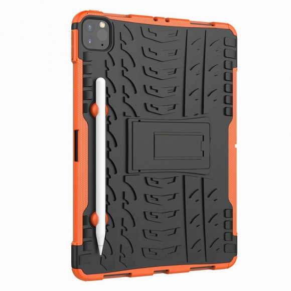 Чехол Hybrid Armor для iPad Pro 11 (2022, 2021, 2020) (черный + оранжевый) Чехол Hybrid Armor для iPad Pro 11 (2022, 2021, 2020) (черный + оранжевый)