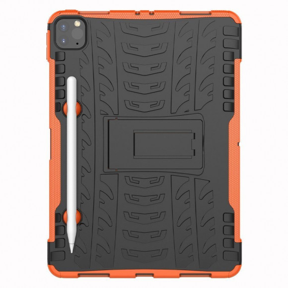 Чехол Hybrid Armor для iPad Pro 11 (2022, 2021, 2020) (черный + оранжевый) Чехол Hybrid Armor для iPad Pro 11 (2022, 2021, 2020) (черный + оранжевый)