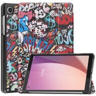 Чехол Smart Case для Lenovo Tab M8 (4th Gen), TB-300FU, TB-300XU (Graffiti)