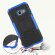 Чехол Hybrid Armor для Samsung Galaxy A3 (2017) SM-A320F (черный + голубой)
