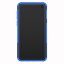 Чехол Hybrid Armor для Samsung Galaxy S10e (черный + голубой)
