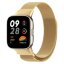 Миланский сетчатый браслет для Xiaomi Redmi Watch 3, Mi Watch Lite 3 (золотой)