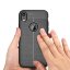 Чехол-накладка Litchi Grain для iPhone XR (красный)