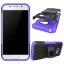 Чехол Hybrid Armor для Samsung Galaxy A3 (2017) SM-A320F (черный + фиолетовый)