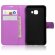 Чехол с визитницей для Samsung Galaxy C5 (фиолетовый)