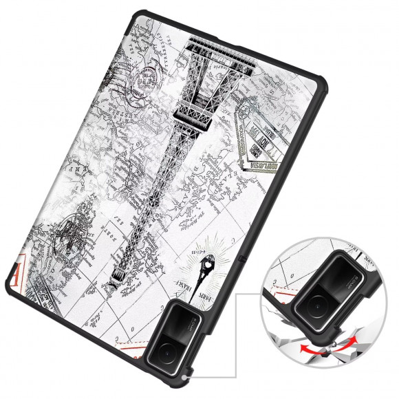 Чехол Smart Case для Xiaomi Redmi Pad SE (Eiffel Tower) Чехол Smart Case для Xiaomi Redmi Pad SE (Eiffel Tower)