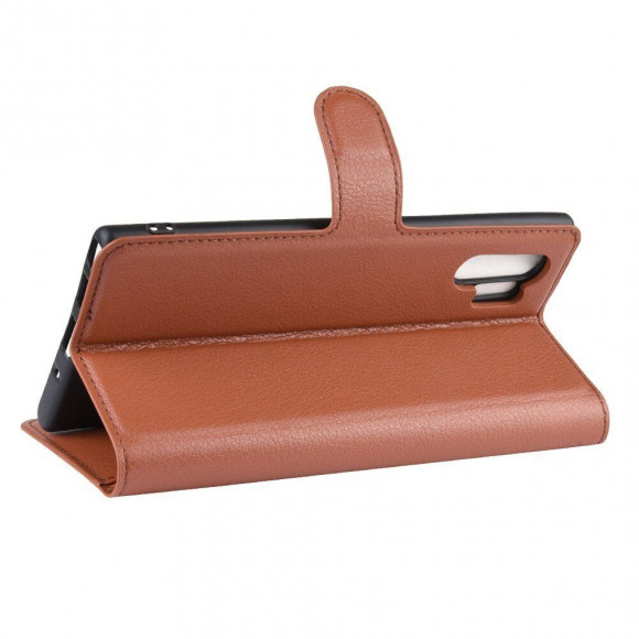Чехол для Samsung Galaxy Note 10+ (Plus) (коричневый) Чехол для Samsung Galaxy Note 10+ (Plus) (коричневый)