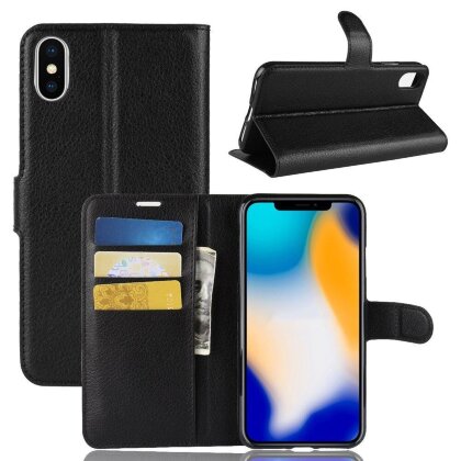 Чехол для iPhone XS Max (черный)