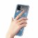 Чехол для Samsung Galaxy Z Flip 4 (голубой)