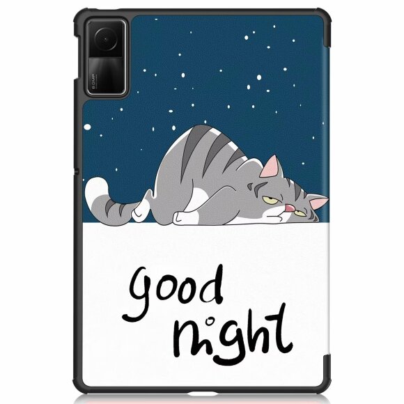Чехол Smart Case для Xiaomi Redmi Pad SE (Good Night Cat)