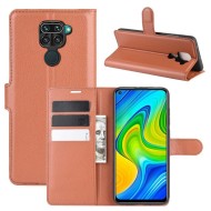 Чехол для Xiaomi Redmi Note 9 (коричневый)