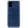Кожаная накладка-чехол для Samsung Galaxy A51 (синий)