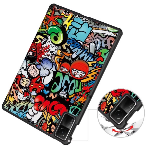 Чехол Smart Case для Xiaomi Redmi Pad SE (Graffiti)