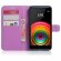 Чехол с визитницей для LG X Style K200DS (фиолетовый)