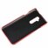 Кожаная накладка-чехол для OnePlus 7T Pro (красный)