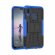 Чехол Hybrid Armor для Huawei P20 Lite / Nova 3e (черный + голубой)