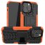 Чехол Hybrid Armor для iPhone 13 Pro (черный + оранжевый)