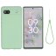 Силиконовый чехол Mobile Shell для Google Pixel 6a (зеленый)