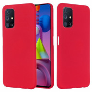 Силиконовый чехол Mobile Shell для Samsung Galaxy M51 (красный) Силиконовый чехол Mobile Shell для Samsung Galaxy M51 (красный)