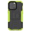 Чехол Hybrid Armor для iPhone 13 Pro (черный + зеленый)