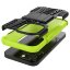 Чехол Hybrid Armor для iPhone 13 Pro (черный + зеленый)