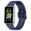 Силиконовый ремешок для Samsung Galaxy Fit 3 SM-R390 (темно-синий)