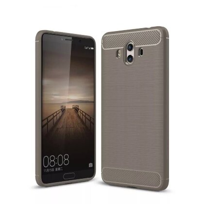Чехол-накладка Carbon Fibre для Huawei Mate 10 (серый)