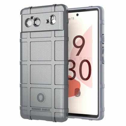 Чехол-накладка Shock-proof для Google Pixel 6 (серый)