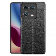 Чехол-накладка Litchi Grain для Xiaomi 13 (черный)