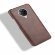 Кожаная накладка-чехол для Xiaomi Redmi K30 Pro / Poco F2 Pro (коричневый)