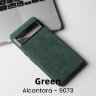 Чехол из алькантары для Google Pixel 7 Pro (зеленый)