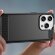 Чехол-накладка Carbon Fibre для iPhone 15 Pro (черный)