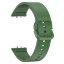 Силиконовый ремешок для Samsung Galaxy Fit 3 SM-R390 (зеленый)