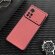 Чехол с тканевой текстурой для Xiaomi POCO M4 PRO 4G (розовый)