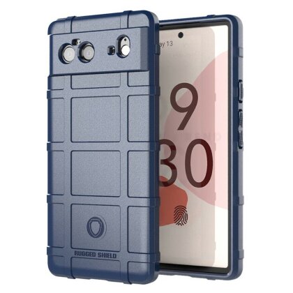 Чехол-накладка Shock-proof для Google Pixel 6 (синий)