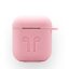 Силиконовый чехол для Apple AirPods (Shock Proof - розовый)