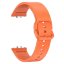 Силиконовый ремешок для Samsung Galaxy Fit 3 SM-R390 (оранжевый)