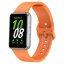 Силиконовый ремешок для Samsung Galaxy Fit 3 SM-R390 (оранжевый)