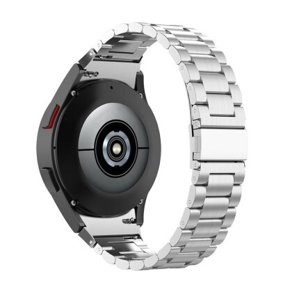 Стальной браслет для Samsung Galaxy Watch 4 / Watch 5 / Watch 5 Pro (серебристый)