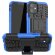 Чехол Hybrid Armor для iPhone 12 mini (черный + голубой)
