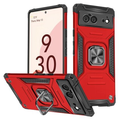 Чехол-накладка Shock-Absorption для Google Pixel 6 (красный)