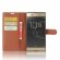 Чехол с визитницей для Sony Xperia XA1 Ultra (коричневый)