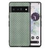 Чехол Carbon Texture для Google Pixel 6 Pro (зеленый)