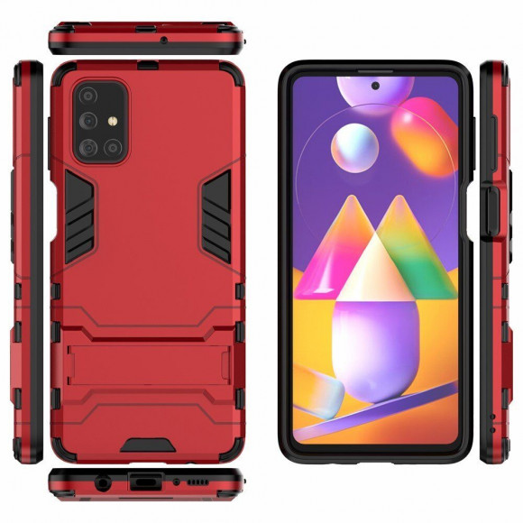 Чехол Duty Armor для Samsung Galaxy M31s (красный) Чехол Duty Armor для Samsung Galaxy M31s (красный)