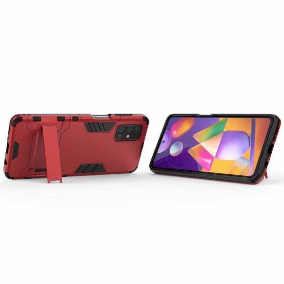 Чехол Duty Armor для Samsung Galaxy M31s (красный) Чехол Duty Armor для Samsung Galaxy M31s (красный)