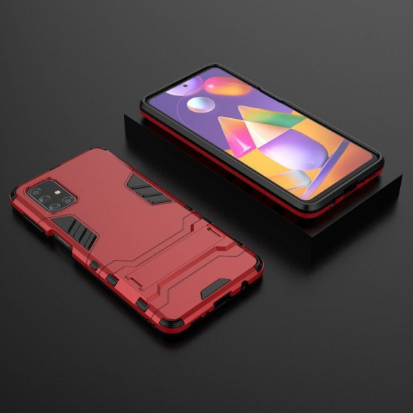 Чехол Duty Armor для Samsung Galaxy M31s (красный) Чехол Duty Armor для Samsung Galaxy M31s (красный)