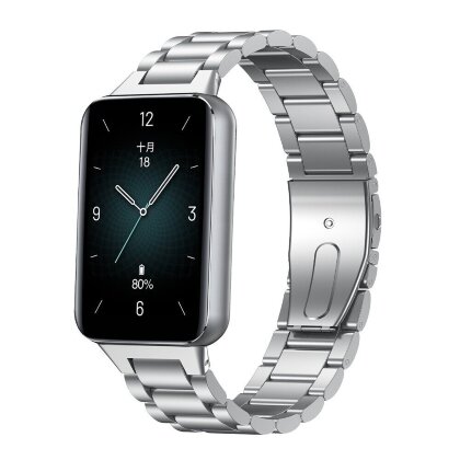 Стальной браслет для Honor Band 9 (серебряный)