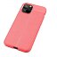 Чехол-накладка Litchi Grain для iPhone 11 Pro (красный)