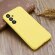 Силиконовый чехол Mobile Shell для Samsung Galaxy A34 (желтый)